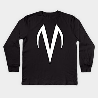 Spawn V Logo Kids Long Sleeve T-Shirt